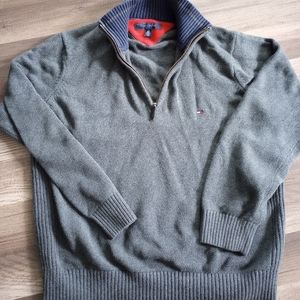 Tommy Hilfiger 1/4 zip sweater L